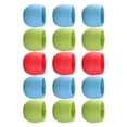 thumbnail image 3 of 15pcs Watering Pot Colorful Planter Round Plastic Plant Flower Pot Home Decor, 3 of 7
