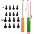 thumbnail image 4 of 16Pcs Security Screws for Ring Doorbell Magnetic Torx Screwdriver T6 T15 Repair, 4 of 5
