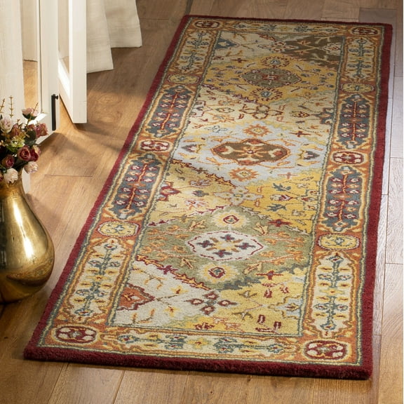 Safavieh Heritage Anita Oriental Wool Runner Rug, Multi, 5' x 12'