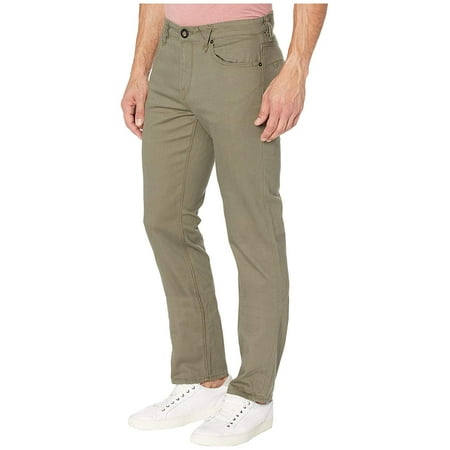 Volcom Solver Five-Pocket Slub Jean Army