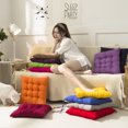 thumbnail image 2 of ZHAOCHENG Café oscuro color sólido silla molida cojín silla de oficina cojín estudiante mascota estera comedor silla tatami, 2 of 3