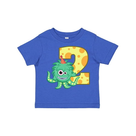 

Inktastic 2nd Birthday Monster Gift Toddler Boy or Toddler Girl T-Shirt