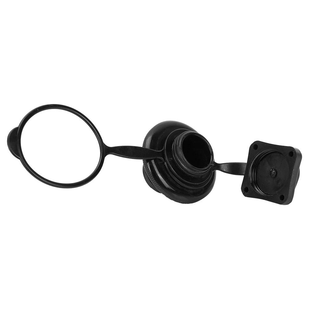 Inflatable Raft Air Mattress Plug Replacement 23.9mm Black Plastic Inflatable