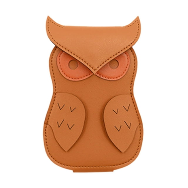 Owl Storage Bag Animal Shaped Guitar Pick For Leather Storage Portable Received By Guitar Lovers Guitarists
