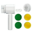 thumbnail image 4 of Coorders Electric Cleaner With 6 Replaceable Brush Heads Wireless Cleaning Brush For Kitchen Bathroom Electric Cleaning Brush For Floor Tiles, 4 of 9