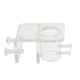 thumbnail image 4 of Soporte de manguera de agua para acuario de acrílico, abrazadera de clip fija para tubería de agua, simple o doble Agujero único de 19 mm a 20 mm, 4 of 9