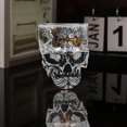 thumbnail image 3 of Taza de cerveza de café de vino Naiovety metal resistente y duradera con calavera humana grabada gótico, 3 of 6