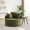 43" Corduroy Green, variant on FFH 43" Chaise Lounge Indoor Furniture, Round Accent Chair Corduroy Boneless Sofa Chair for Bedroom, Living Room, Black