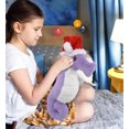 thumbnail image 5 of DolliBu Santa Plush Purple Seahorse Stuffed Animal Plush Toy - Super Soft Sea Animal Seahorse Dress Up with Red Santa Claus Hat, Cute Ocean Life Gift, Perfect Holiday Christmas Gift - 12 Inches, 5 of 5