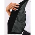 thumbnail image 5 of DARING DIVA Women's Vintage Velvet Vest Button Down Steampunk Waistcoat XS Black, 5 of 6