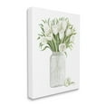 thumbnail image 3 of Stupell Industries White Tulips Rustic Country Jar Falling Blooms Painting Gallery Wrapped Canvas Print Wall Art, Design by Cindy Jacobs, 3 of 7