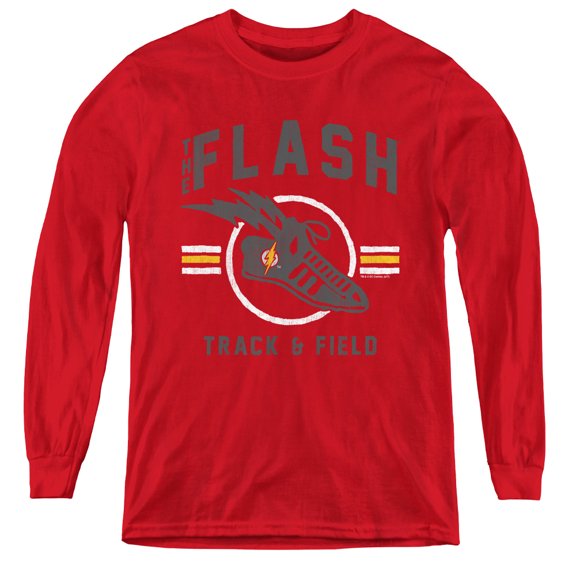 Jla - Track And Field - Youth Long Sleeve Shirt - Medium