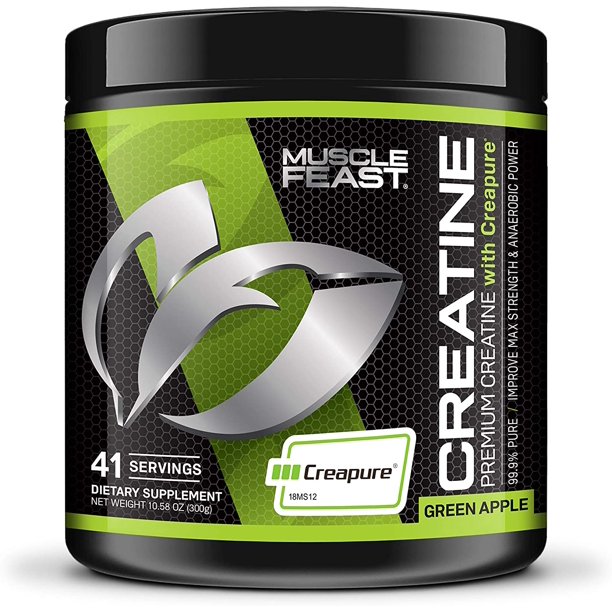 Muscle Feast Creapure Creatine Monohydrate Powder Premium Pre Workout Or Post Workout Easy To Mix Gluten Free Safe And Pure Kosher Certified 300g Green Apple Walmart Com Muscle Feast Creapure Creatine Monohydrate Powder Premium Pre Workout Or Post Workout Easy To Mix Gluten Free Safe And Pure Kosher Certified 300g Green Apple Walmart Com