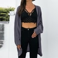 thumbnail image 2 of CEHVOM Cardigan Long Décontracté pour Femmes, 2 of 8