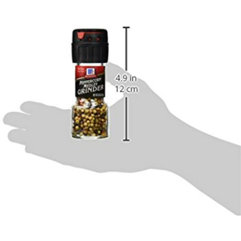 NEW TWO (2) McCormick Peppercorn Medley Grinders - 0.85 oz each