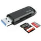 thumbnail image 1 of Lector de tarjetas portátil USB 3.0 C307 para SD, SDHC, SDXC, MicroSD, MicroSDHC, MicroSDXC, con diseño todo en uno avanzado Ormromra, 1 of 8