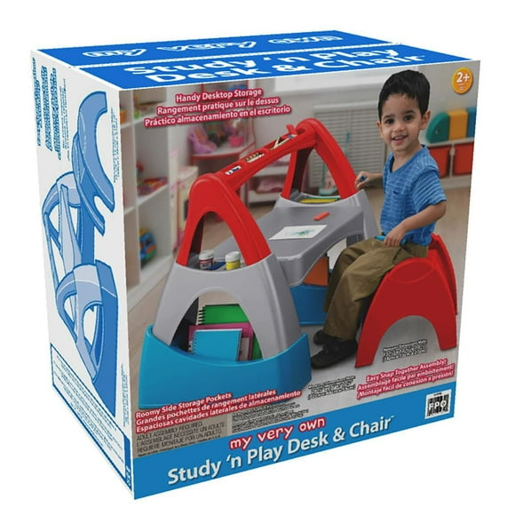 STUDY 'N' PLAY DESK AND CHAIR, Preschool