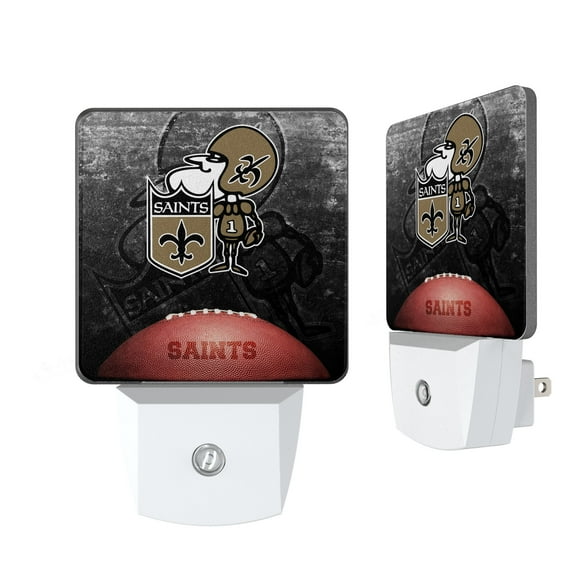 New Orleans Saints Legendary Design Nightlight 2-Pack