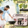 thumbnail image 2 of HLONK Folding Dog Crate  Indoor & Outdoor Pet Home  Multiple Sizes and Colors Available, 2 of 10