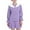 Purple, variant on Sngxgn Girls Tie Back Short Sleeve Ruffle Hem Off Shoulder Casual Elegant Dresses(Purple,140)