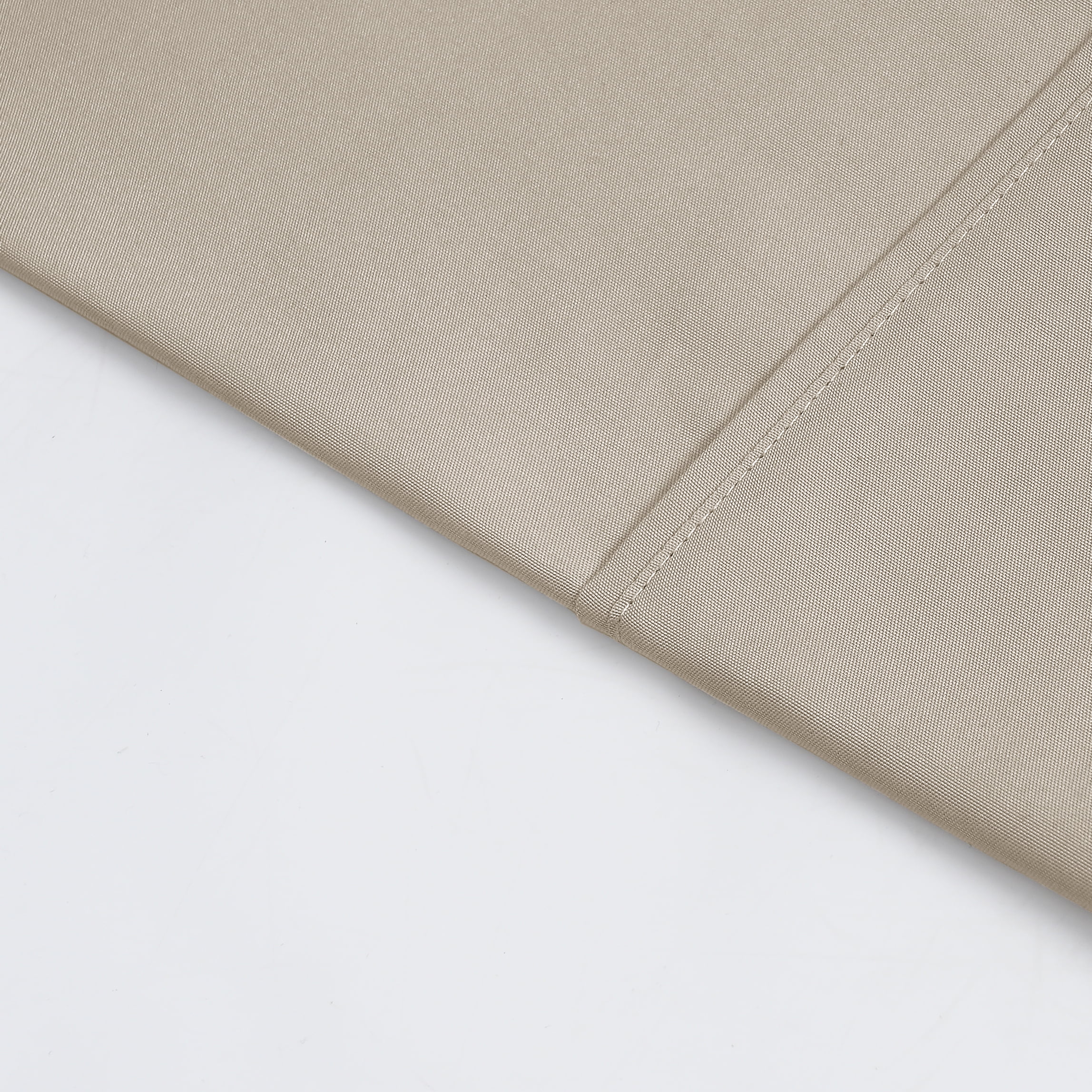 Mainstays Super Soft Brushed Microfiber Pillowcase Set, Washed Tan, King, 2 Piece