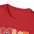 thumbnail image 4 of Love More Worry Less, Gildan Unisex Softstyle T-Shirt, Graphic Tee, S-3XL, 4 of 5