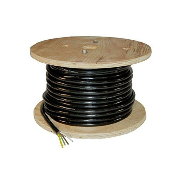 4-Wire Trailer Lighting Cable - White/Yellow/Green/Brown - 500 Feet (14 gauge)