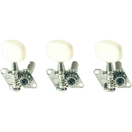 - Golden Gate F-2000 Acoustic Guitar Tuners - 6 Individual 3+3 - Chrome