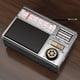 thumbnail image 4 of Portable Solar Radio AM FM SW with Bluetooth, Rechargeable Emergency Radio with USB TF Card, Easy to Use Audio Player for Seniors, 4 of 8