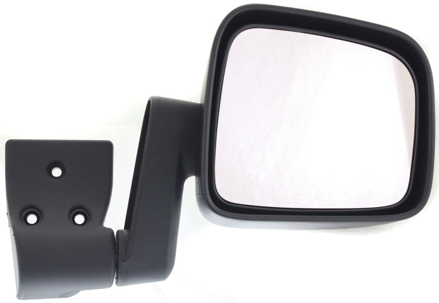Mirror Compatible With 2003-2006 Jeep Wrangler (TJ) Left Driver Side  Textured Black Kool-Vue 