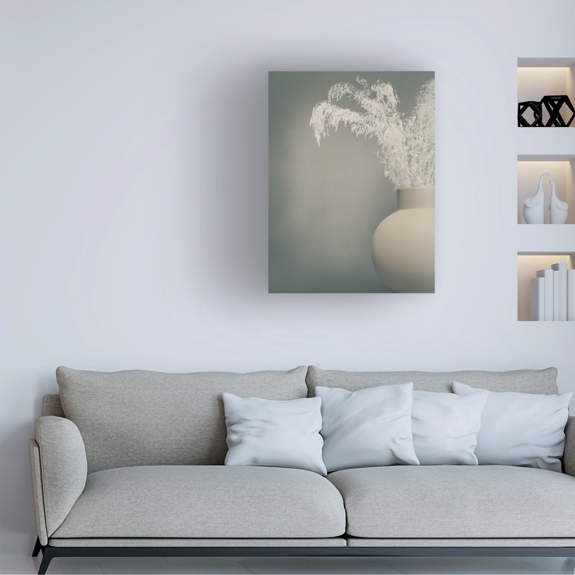 Canvas Wall Art - Heidi Westum 'Soft Feeling' Wall Art for Living Room, Bedroom, or Office Décor by Trademark Fine Art - 18 x 24 Inches