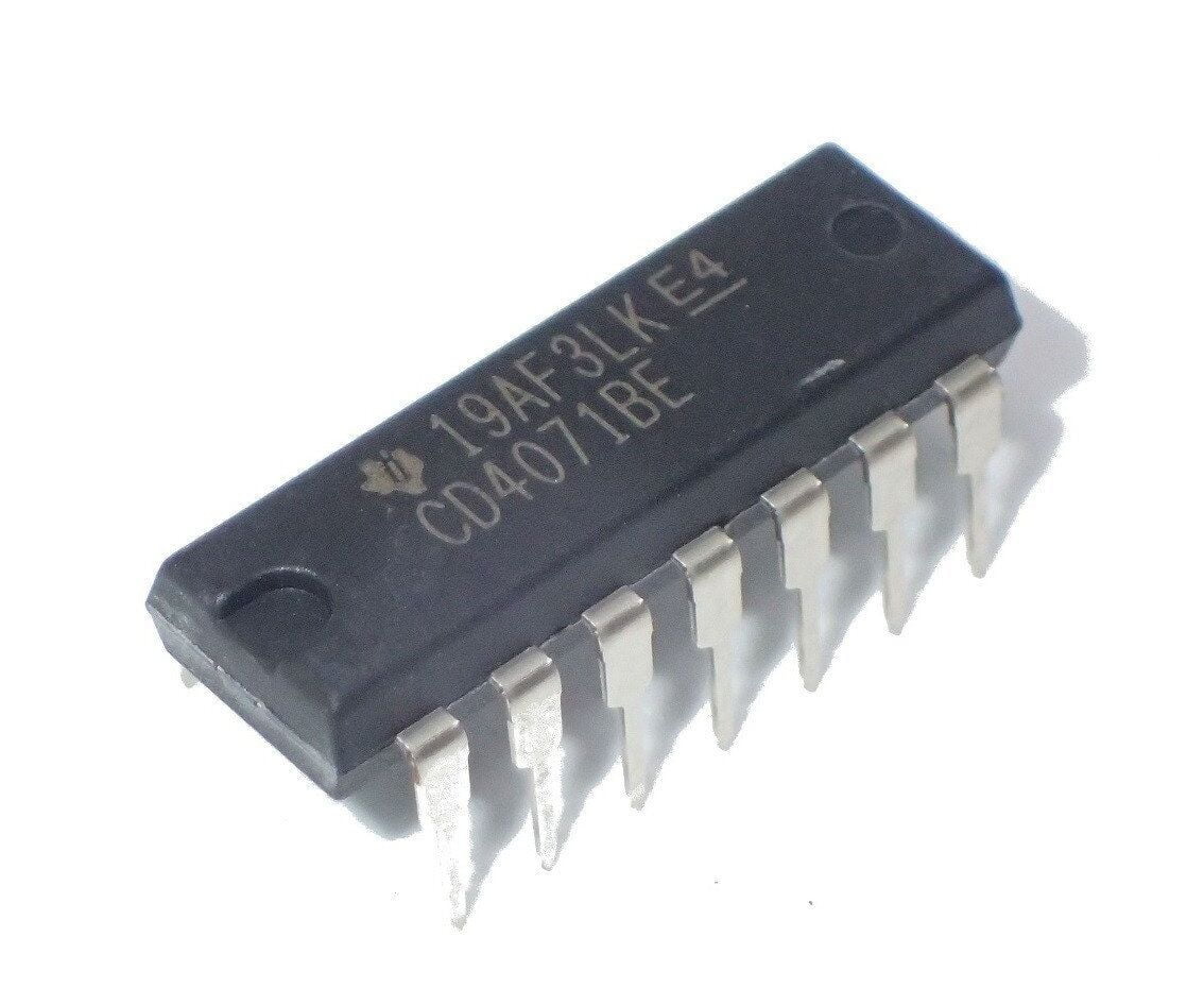 Texas Instruments CD4071BE CD4071 CMOS Quad 2-Input OR Gate (1 Piece)