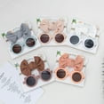 thumbnail image 3 of Baby Headbands Bows Girls Hair Bows Elastic Soft Nylon Hairbands Baby Girl Bows with Baby Sunglasses Set Newborn Headbands Hair Accessories for Infants Toddlers Kids, 3 of 6