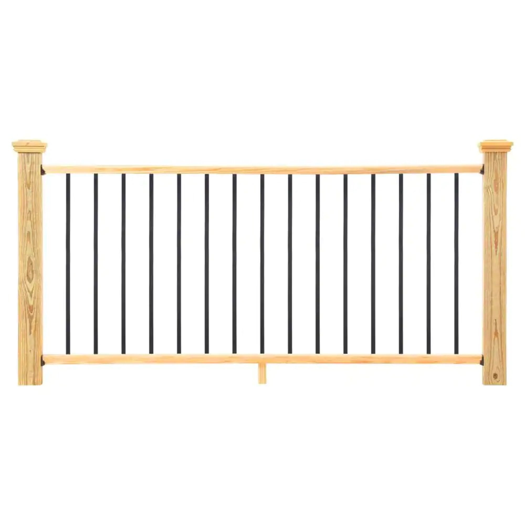 ProWood 6 ft. Moulded PressureTreated Wood Railing Kit with Square