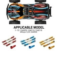 thumbnail image 2 of maskred Steering Link Rod Set For 104009 104016 104018 Monster Trucks Rc Steering Link Rod Set Aluminum Alloy Wheelbase RC Car Accessories Silver, 2 of 6