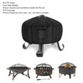 thumbnail image 4 of Housse pour Foyer, Housse Ronde pour Bol de Feu avec Trou d'Aération, Housse de Colonne de Feu pour Tables et Bols de Foyers, 4 of 7
