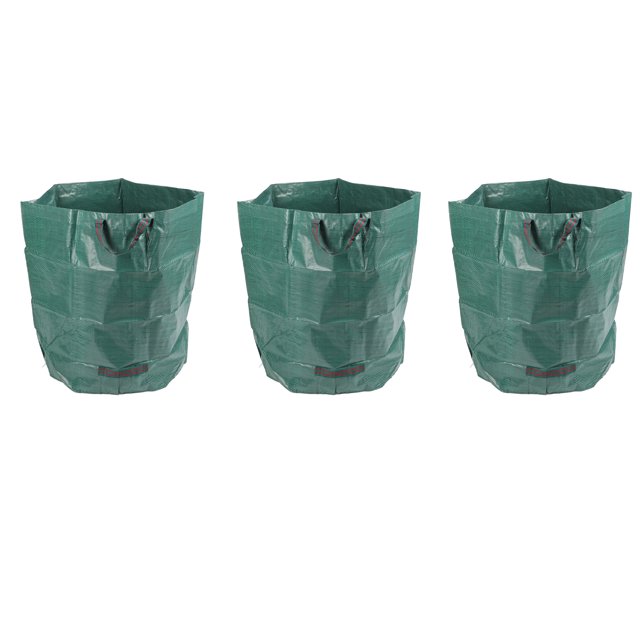 Bolsa de Desecho del Patio, Bolsa de Hierba de Hoja Multipósito 272L Capacidad Única Reutilizable Para Acamp para Juguetes