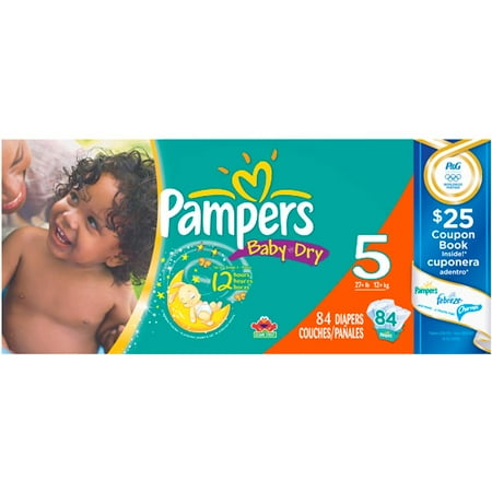 Pampers Olympic Baby Dry Diapers with Bonus Coupon Booklet