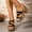Black, variant on Viluyesy Womens Block Heeled Sandals, Thick Sole Slip-On Summer New Style Casual Fashion Platform Shoes Beige