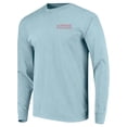 thumbnail image 2 of Men's Image One Light Blue Alabama Crimson Tide Frosted Dreams Comfort Colors Long Sleeve T-Shirt, 2 of 3