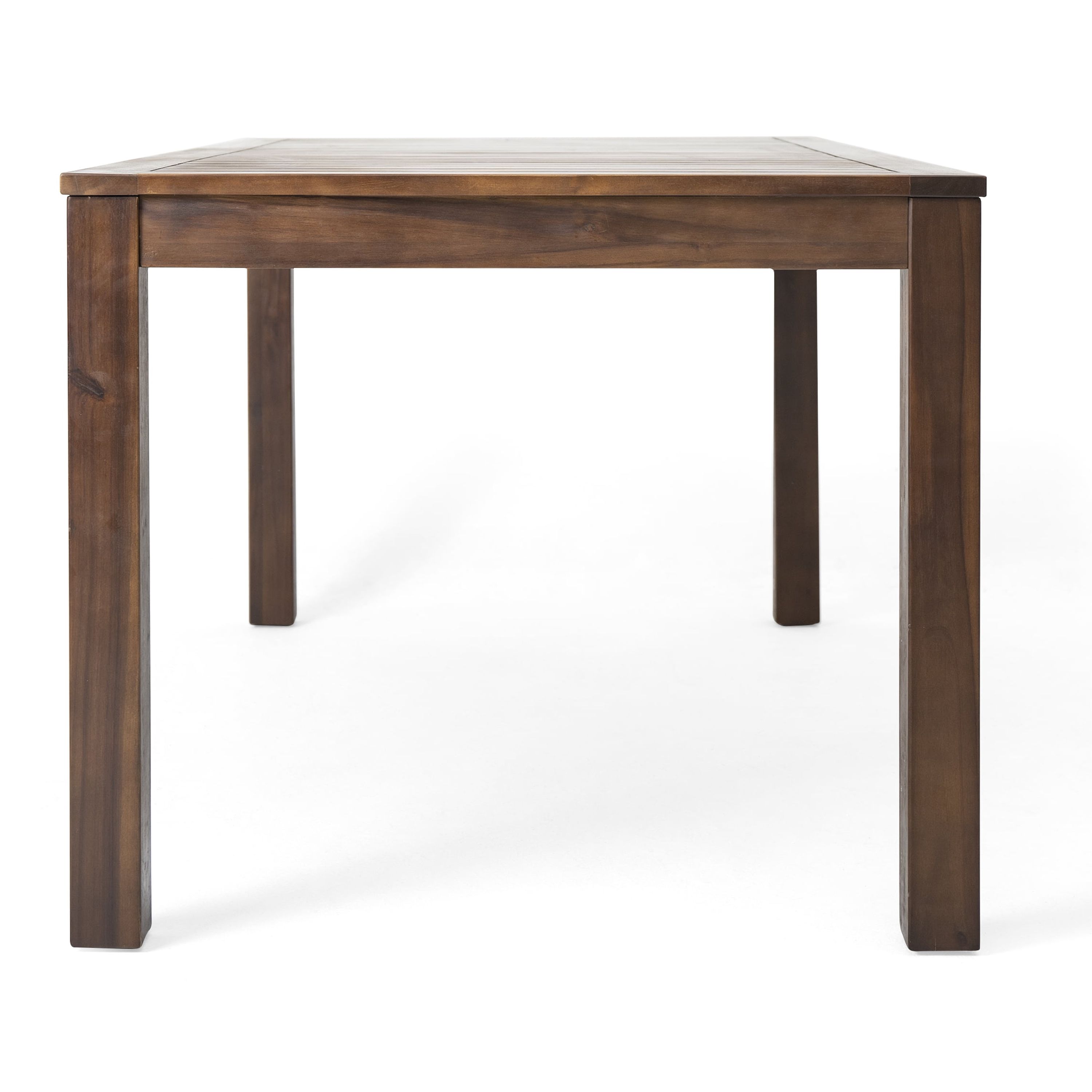 MAYEERTY 69'' Outdoor Patio Rectangluar Dining Table for Garden