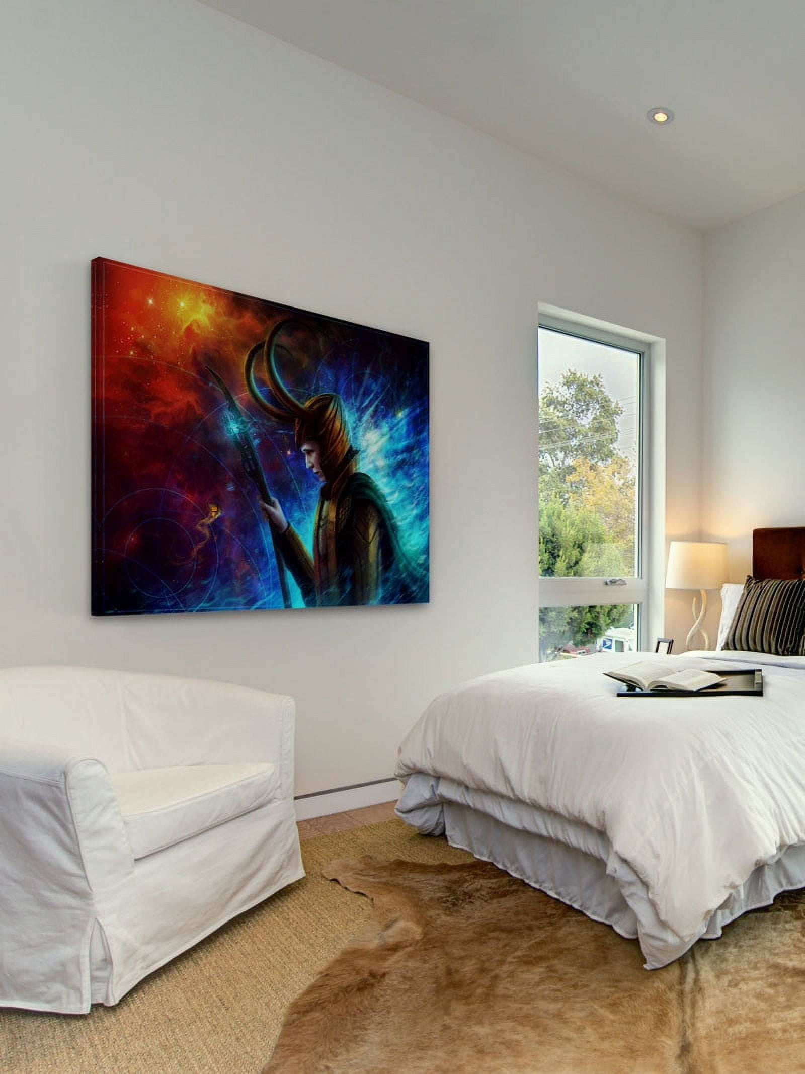 Marmont Hill 'Loki' by Jonas J dicke Painting Print on Wrapped Canvas