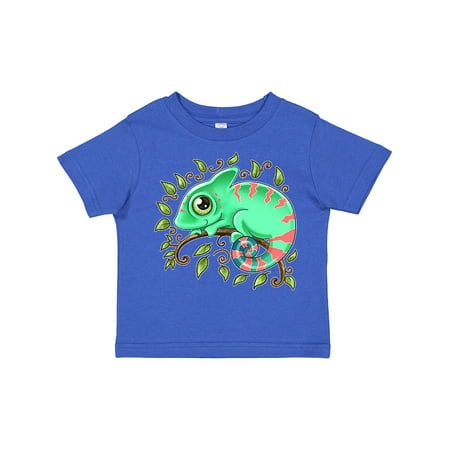 

Inktastic Tiny Cute Chameleon Gift Toddler Boy or Toddler Girl T-Shirt
