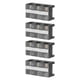 thumbnail image 4 of 4 Uds Tira de Terminales de Bloque de Barrera de Alambre Profesional TC Tira de Terminales Cubierta de Doble Fija 600V 60A Resistente a Altas Temperaturas para de, 4 of 8
