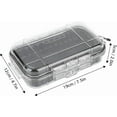 thumbnail image 4 of YISITIAN Waterproof Storage Box, Outdoor Survival Shockproof Waterproof Storage Case Airtight Carry Box Container Waterproof Storage Case CA919-6398, 4 of 8