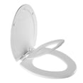 thumbnail image 4 of asiento para baño con adaptador infantil cierre lento permajuste y fácil limpia y cambia alargado, 4 of 5