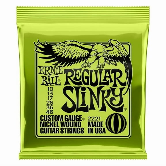 Ernie Ball Regular Slinky Electric Guitar Strings