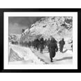 thumbnail image 2 of Art.com U.S. Marines March South from Kotori, Withdrawing from the Chosin Reservoir in North Korea Photo, Black Frame Wall Art, 40" x 32", 2 of 5