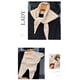 thumbnail image 3 of Bufanda de Lana Tejida Triangular para Mujer, Bufandas de Punto, Bufandas Multifuncionales y Cálidas., 3 of 3