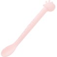 thumbnail image 1 of 1 pieza de cucharas de entrenamiento para bebés con diseño de jirafa, cucharas de alimentación creativas, vajilla de silicona par HOMEMAXS 7130496-MX, 1 of 6